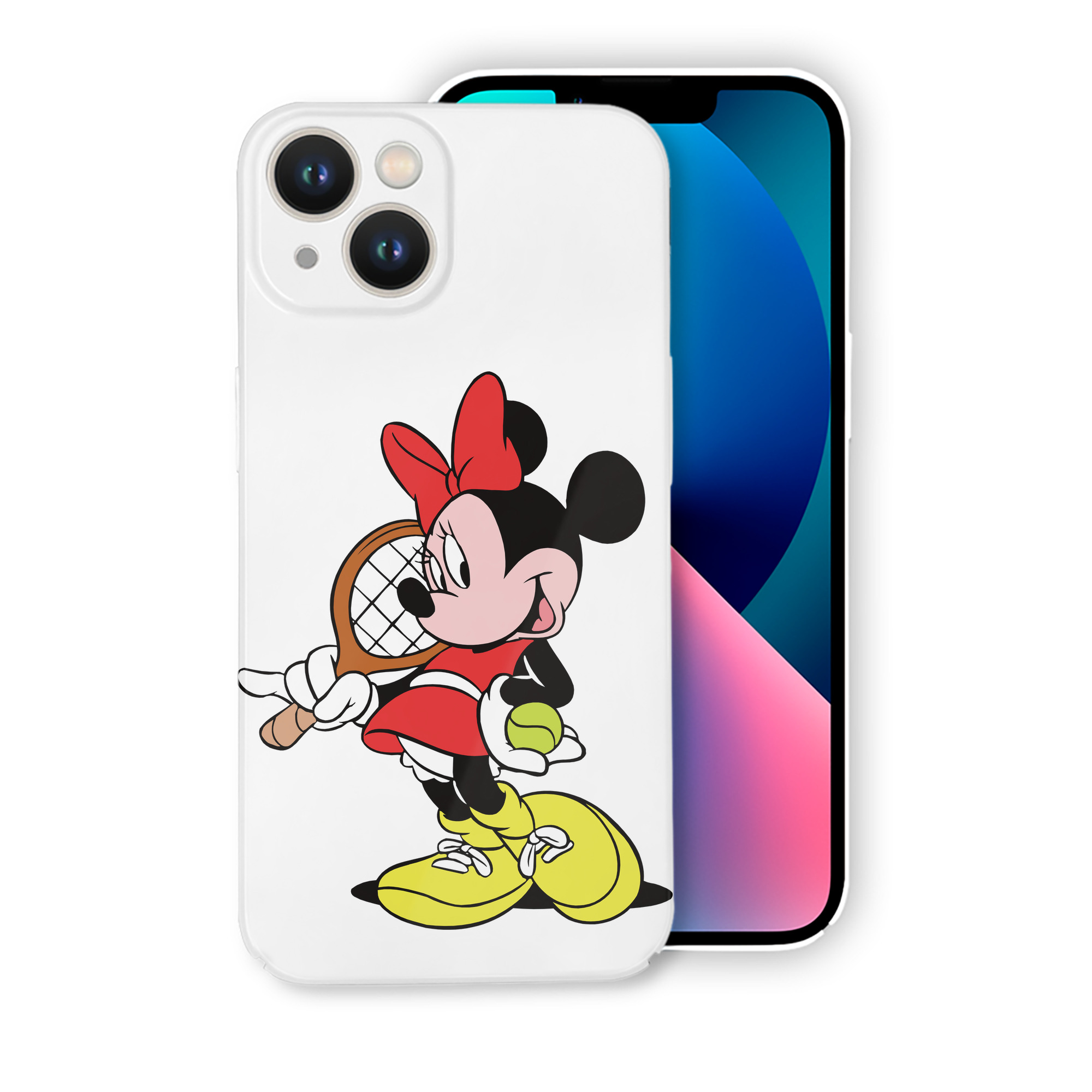 （画像用） ミッキーマウス Mickey Mouse 【iPhone 14シリーズ対応】ハードケース